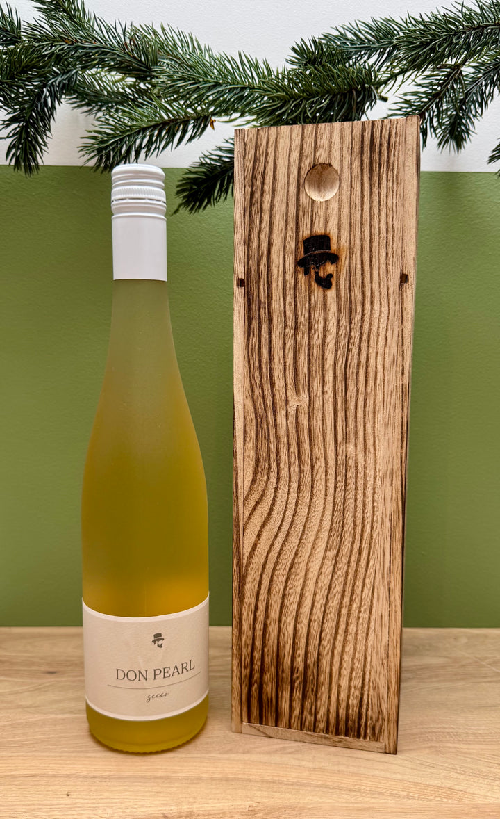 Don Pearl Geschenkbox – Handmade Flamed Holzbox