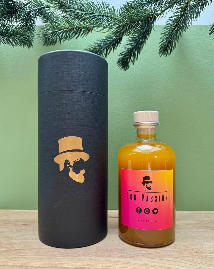 Don Passion Geschenkbox – Schwarze Premium-Dose