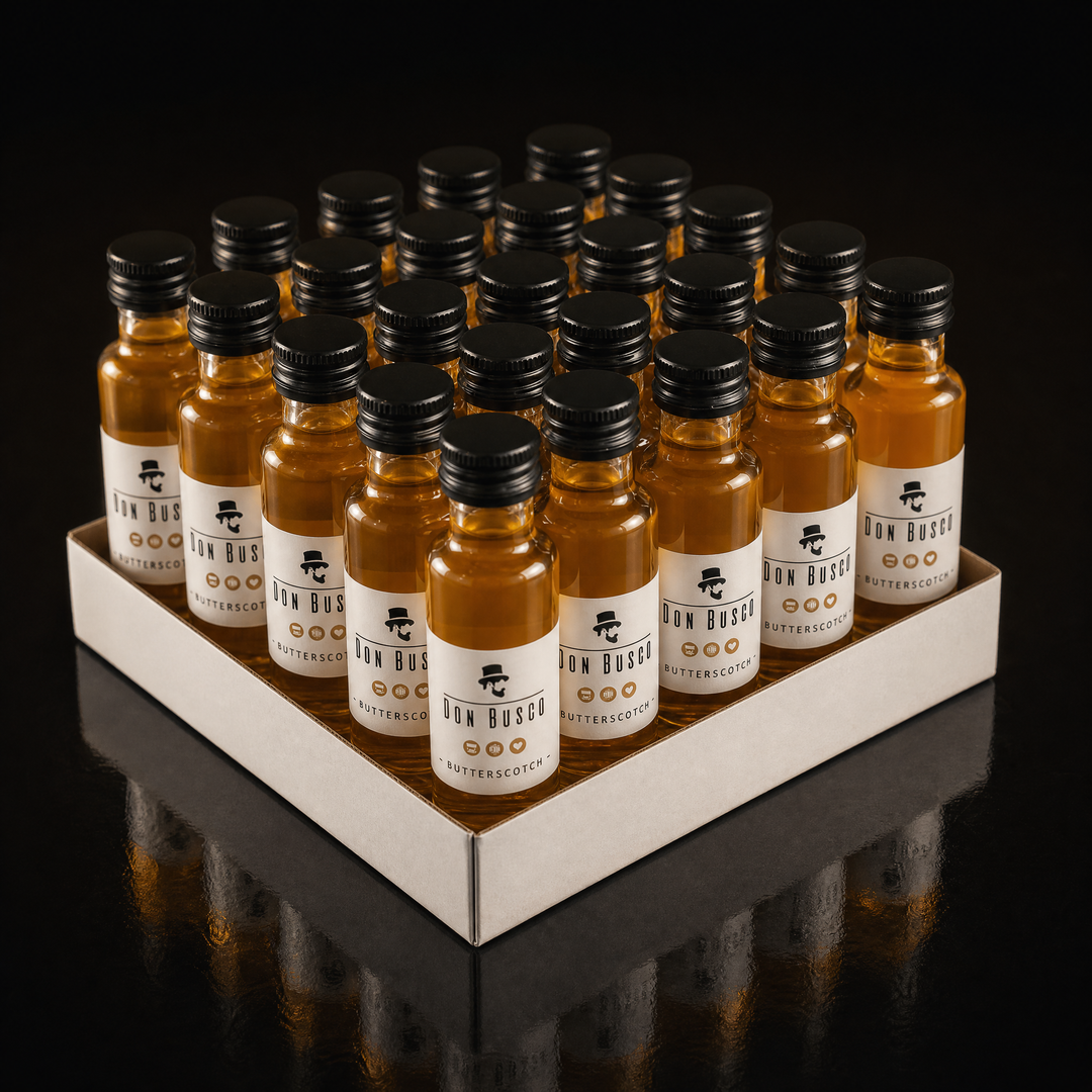 Don Busco Partybox: 25 Mini-Flaschen à 2 cl im Tray