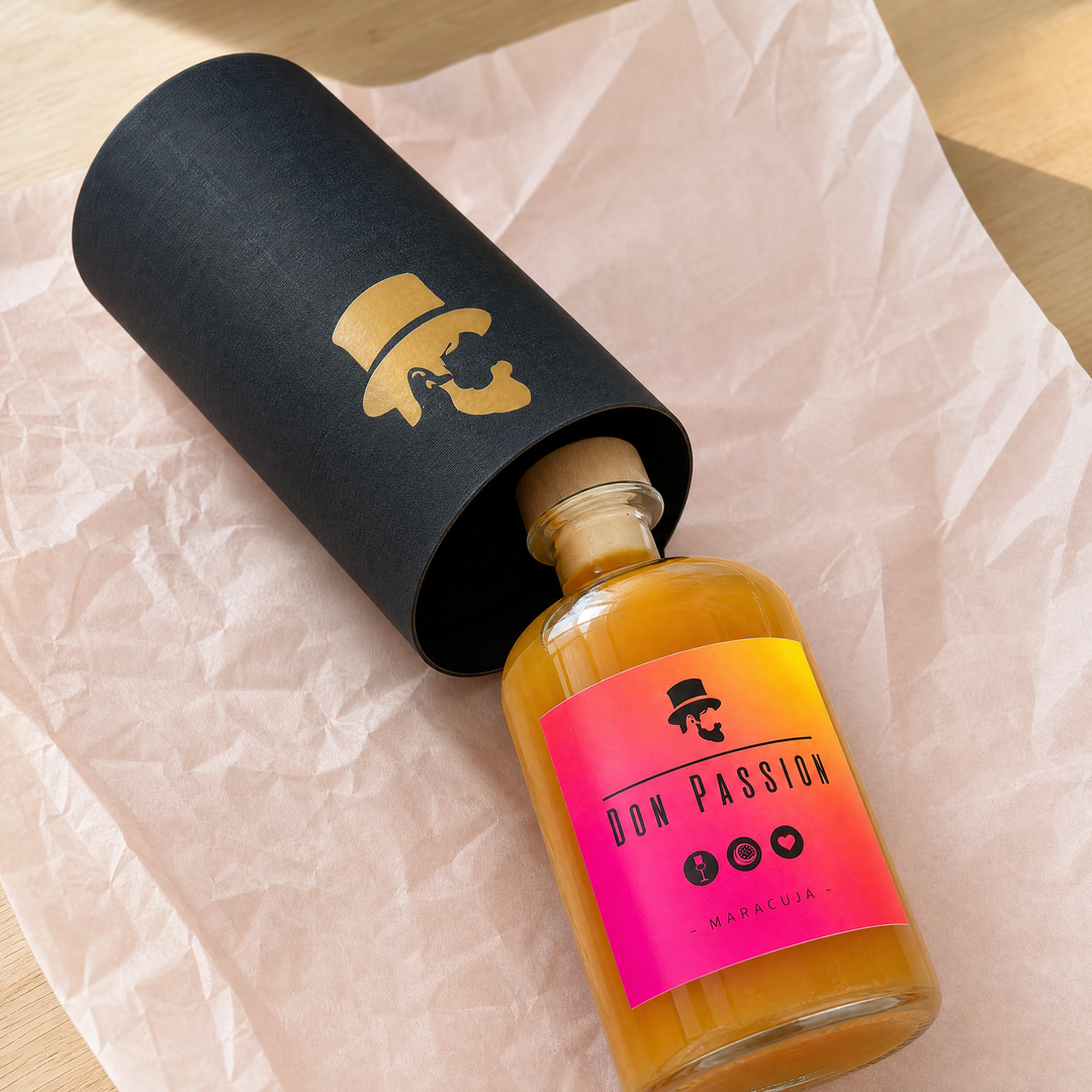 Don Passion wird aus der schwarzen Premium-Dose gezogen