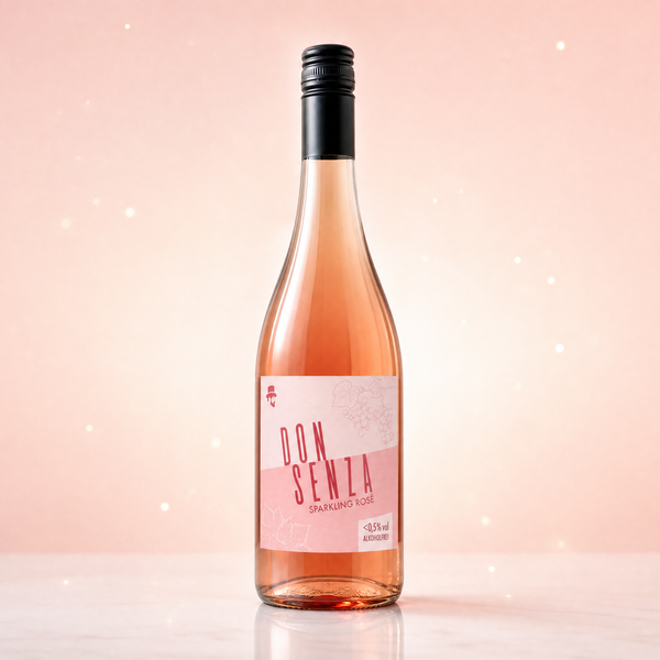 Don Senza Sparkling Rosé alkoholfrei, Flasche 0,75 l